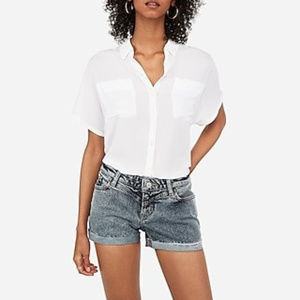 🆕Express Shortie Relaxed Low Rise Shorts